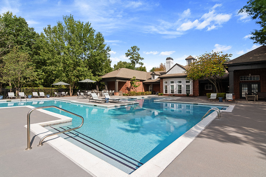 West End apartments for rent - The Madison Apartments Two sparkling swimming pools