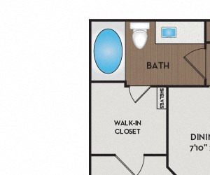 Sherwood The Madison Apartments - Sherwood Floor Plan - Henrico, VA