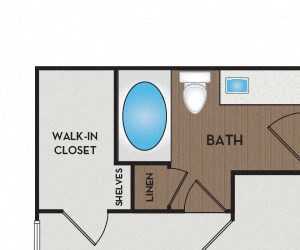 Piney Grove The Madison Apartments - Piney Grove Floor Plan - Henrico, VA