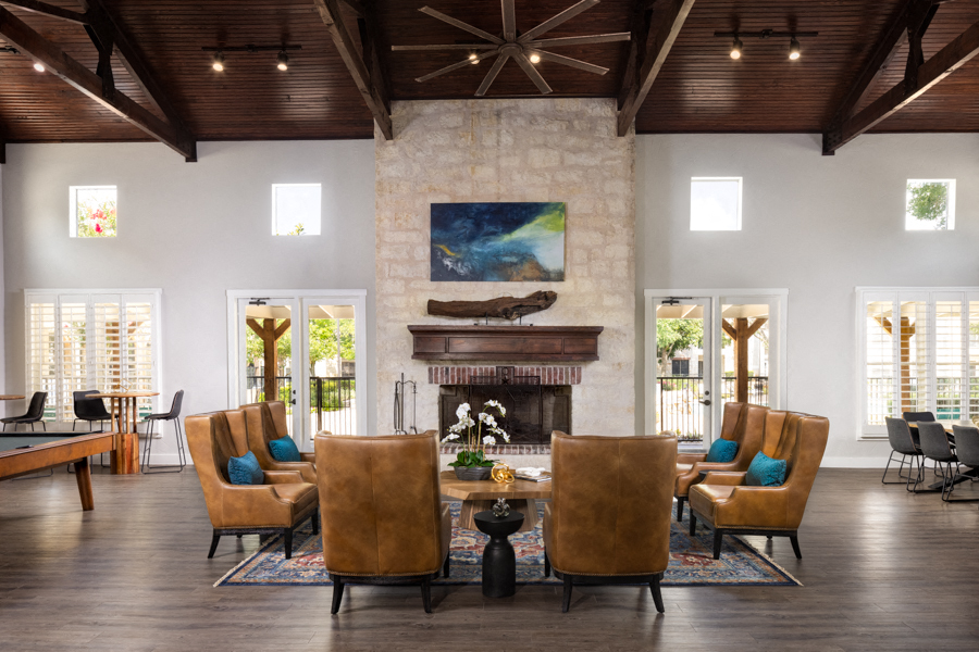 North Austin apartments near Dell - The Ranch Apartments - Resident lounge