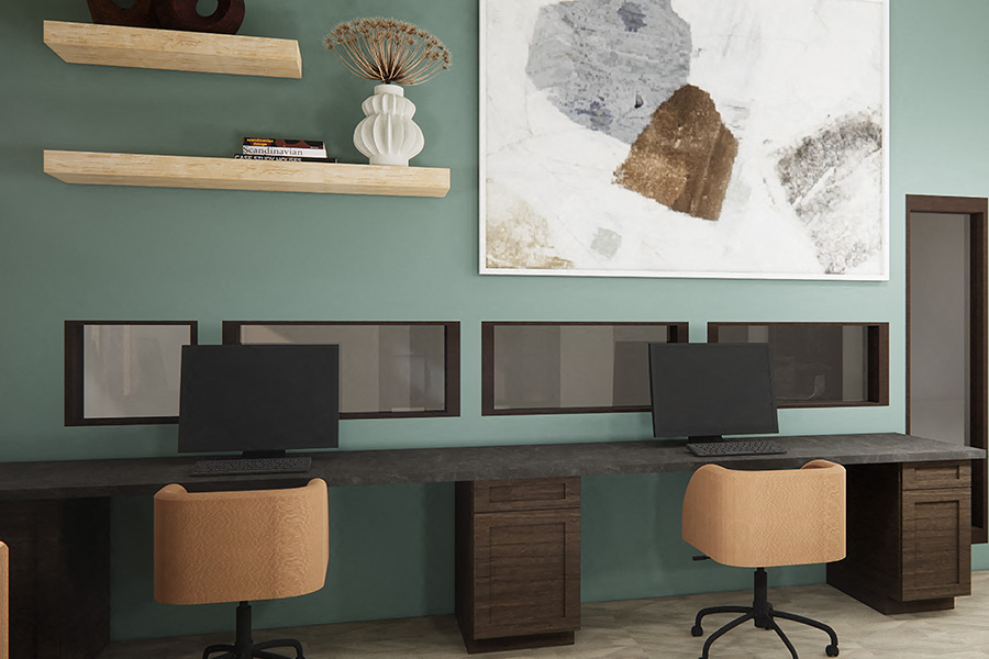 The Sanctuary at Tallyns Reach Apartments in Aurora, CO - business center