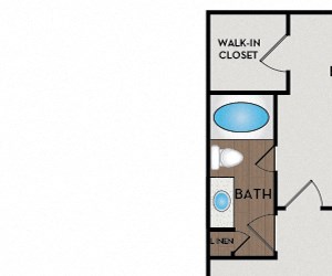 Pebble Beach Villas at Stonebridge Ranch - McKinney, TX - Pebble Beach floor plan