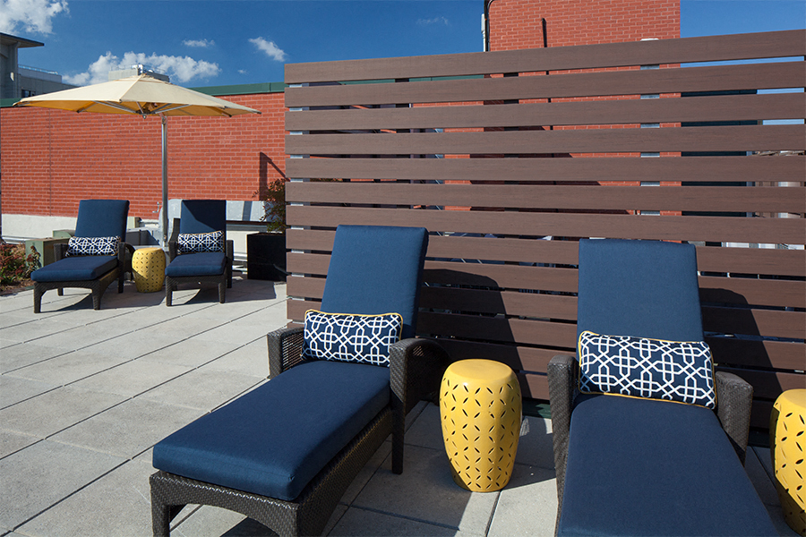 Zoso Flats - rooftop lounge - Arlington VA Rentals