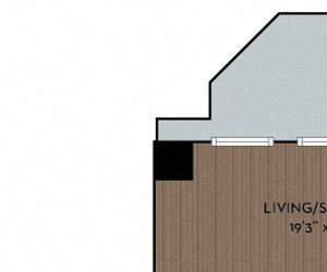 11F1 Zoso Flats - 11F1 floor plan - Arlington, VA