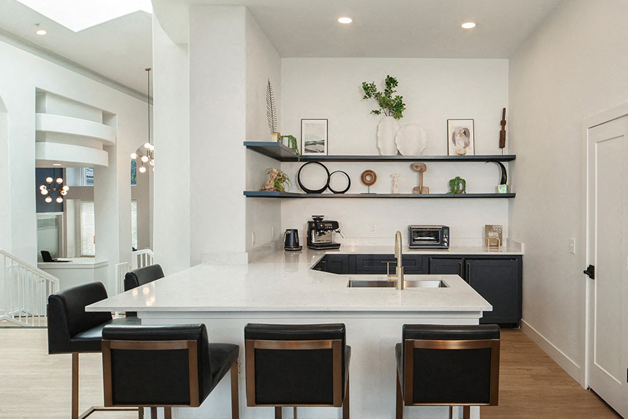 lone tree co apartments near Dish Network - The Meadows At Meridian - entertainment kitchen