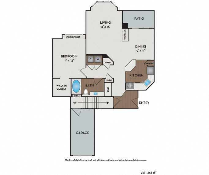 Meadows at Meridian - Parker, CO - Vail floor plan