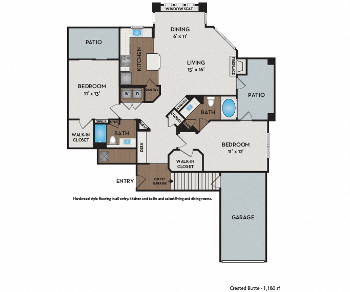 Meadows at Meridian - Parker, CO - Crested Butte floor plan