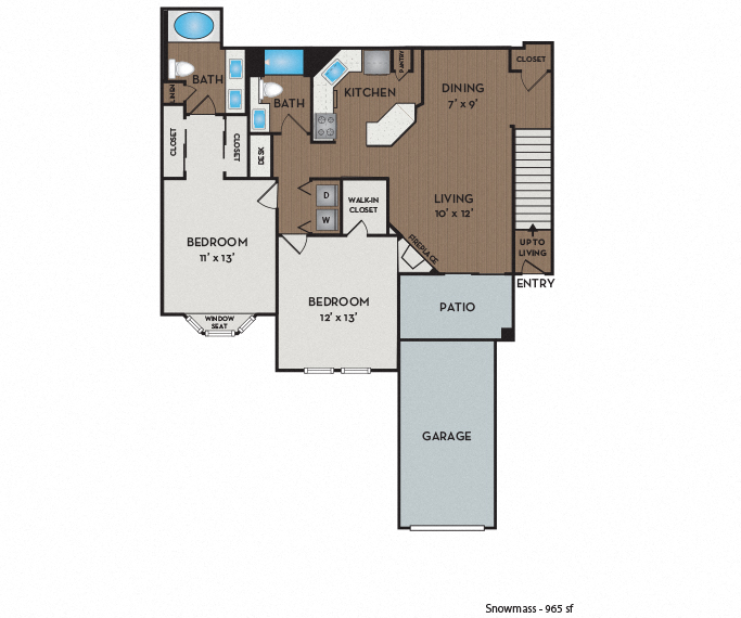 Meadows at Meridian - Parker, CO - Snowmass floor plan