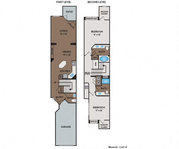 Meadows at Meridian - Parker, CO - Monarch floor plan