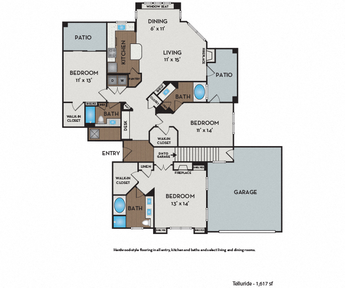 Meadows at Meridian - Parker, CO - Telluride floor plan