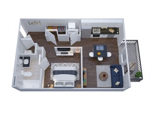 652 Herron's Ferry Road Studio-2 Beds Apartment for Rent - Photo Gallery 2