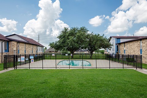 our apartments showcase a swimming pool