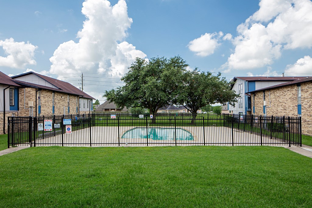 our apartments showcase a swimming pool