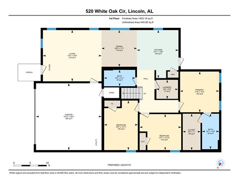 520 White Oak Cir 4 Beds Apartment for Rent