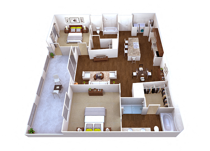 Two Bedroom