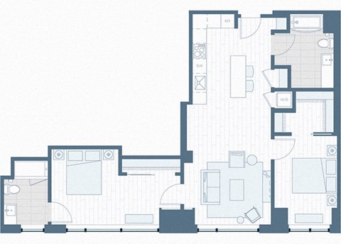 899 Congress Street Studio-3 Beds Apartment for Rent - Photo Gallery 73