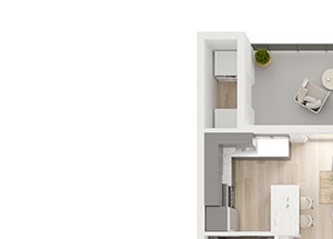 H Floor Plan H Floor Plan at Toro Place Apartments, CLEAR Property Management, Houston, TX, 77035