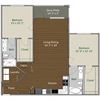 Our B3 floor plan Our B3 floor plan at Apartments @ Eleven240, Charlotte, 28216