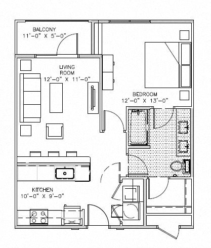 Floor Plans of The Lofts at Northside Station in Spartanburg, SC