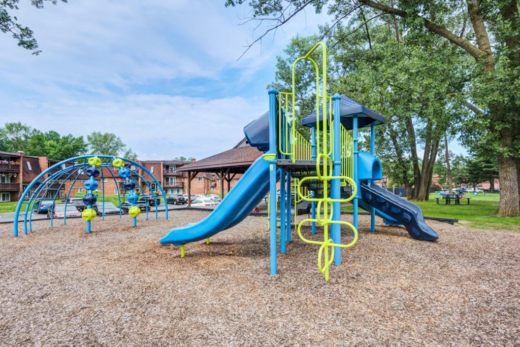 our playground is the centerpiece of our park