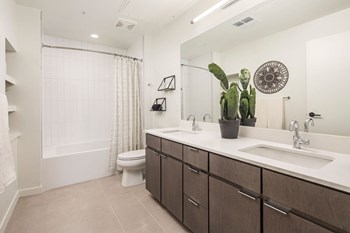 Renovated Bathrooms With Quartz Counters at Clovis Point, Longmont, CO - Photo Gallery 41