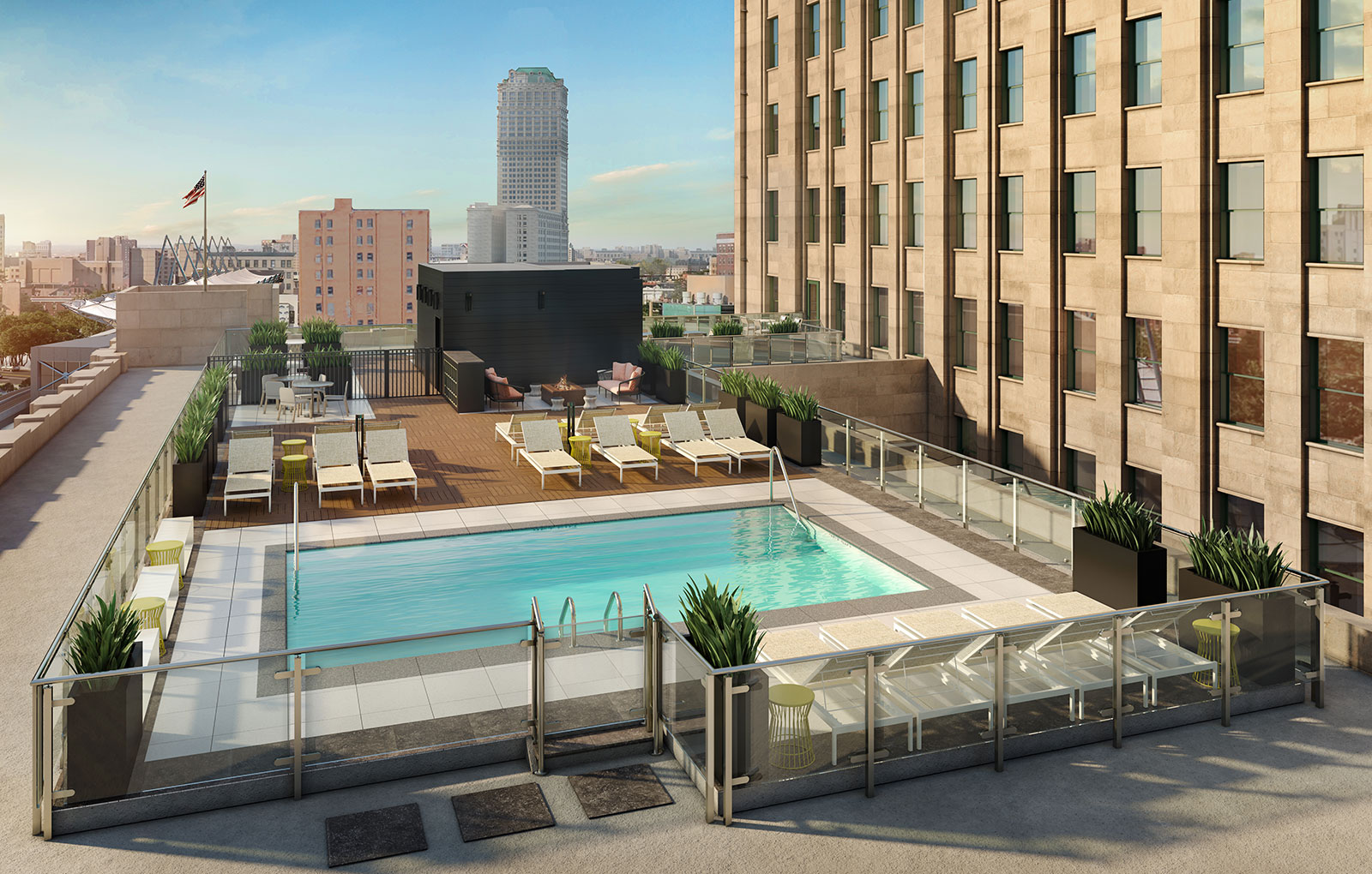 The Press/321 Apartments in Downtown Detroit