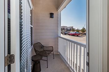 Private Patio Balcony in Colorado Springs Apartments in Academy School District 20