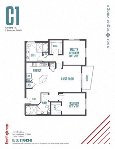 400 NE 3rd Ave Studio-3 Beds Apartment for Rent - Photo Gallery 66