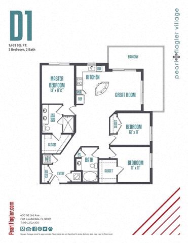 400 NE 3rd Ave Studio-3 Beds Apartment for Rent - Photo Gallery 67