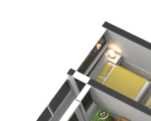 Two Bedroom Floor Plan