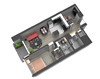 Two Bedroom Floor Plan