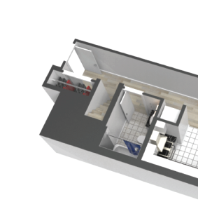 Two Bedroom Floor Plan