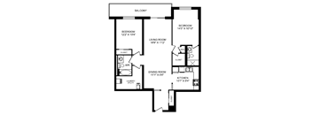 2 Bed 2 Bath
