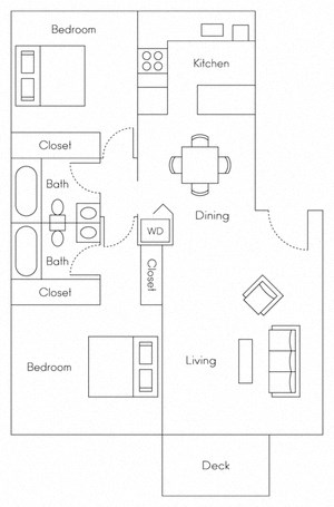 Mariner Floor Plan Mariner Floor Plan at Larkspur, Larkspur