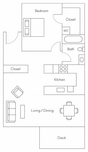 Sandpiper Floor Plan Sandpiper Floor Plan at Larkspur, Larkspur, CA