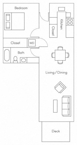 Voyager Floor Plan Voyager Floor Plans at Serenity at Larkspur, California, 94939