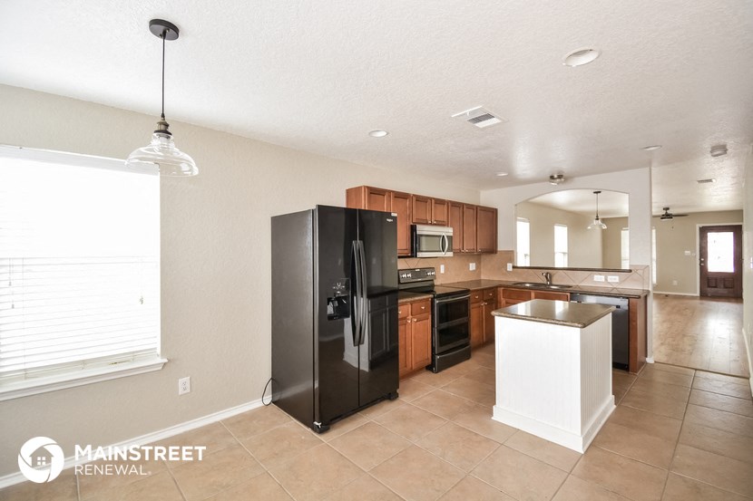 the kitchen is clean and ready for us to use