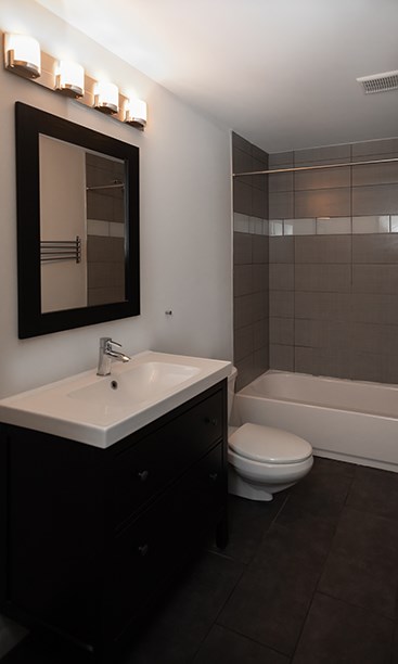 a small bathroom with a sink and a toilet