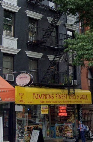 a fire escape on the side of a building