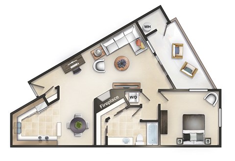 4600 University Drive 1-2 Beds Apartment for Rent - Photo Gallery 9