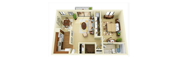 1 Bedroom / 1 Bathroom