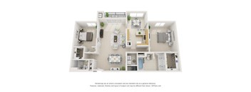 2 Bedrooms, 2 Bathrooms