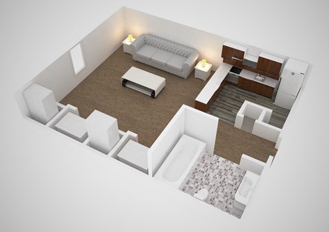 802 West Highpoint Drive Studio-1 Bed Apartment for Rent - Photo Gallery