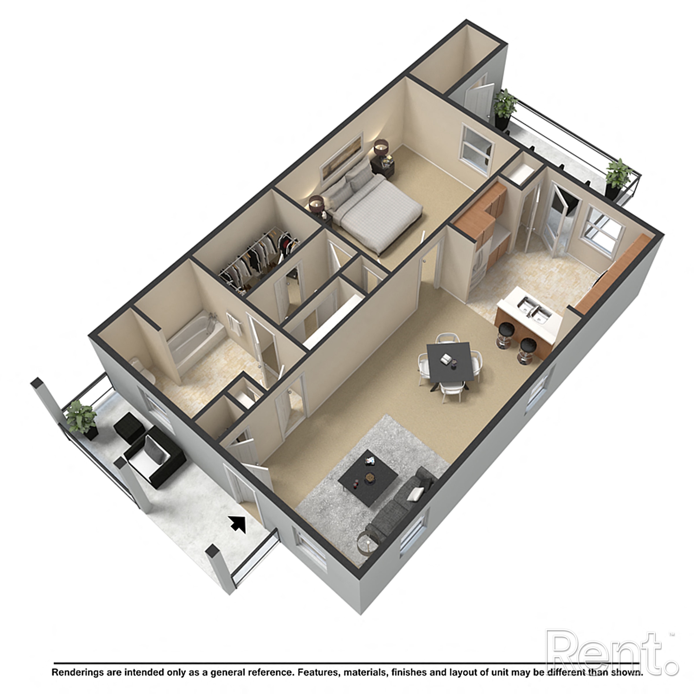 608-612 BROOK STREET 2 Beds Apartment for Rent - Photo gallery 3