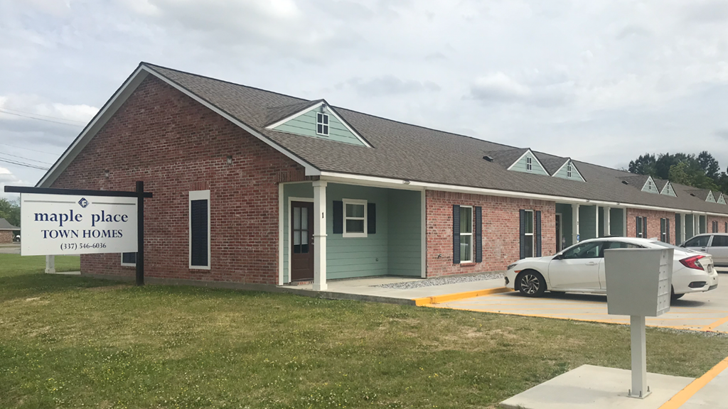 the maple place town homes building is shown in this file photo