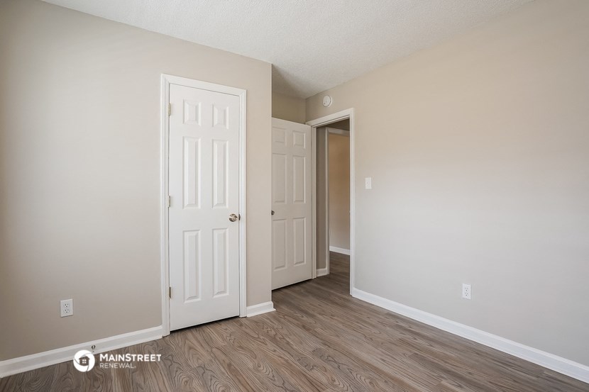the spacious living room of our studio apartment at university heights affordable housing