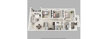 3 Bedroom 2 Bath Large