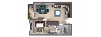 1 Bedroom Plan A