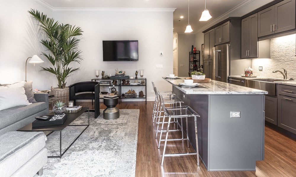 Comfort and luxury in an open flowing living space | Monroe Aberdeen  Place