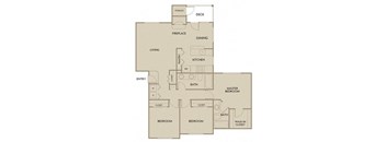 3 bed 2 bath at Deer Creek Apartments, Puyallup, WA
